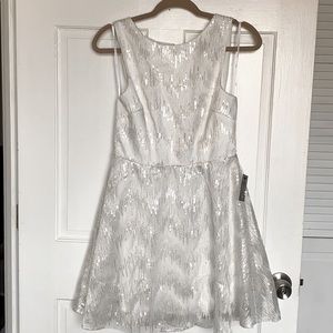 Lulu’s Backless Sequined Skater Dress